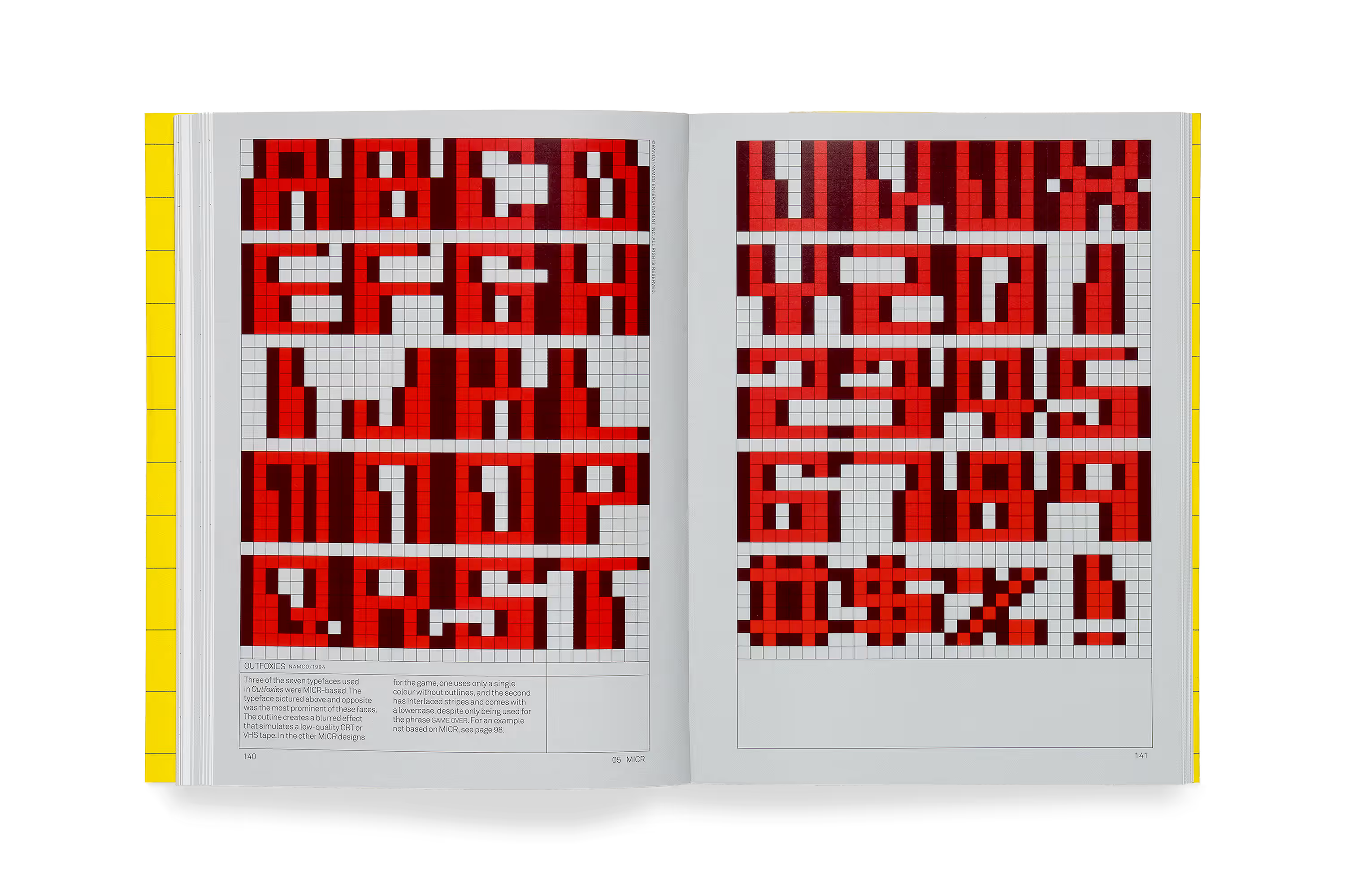 Arcade Game Typography
