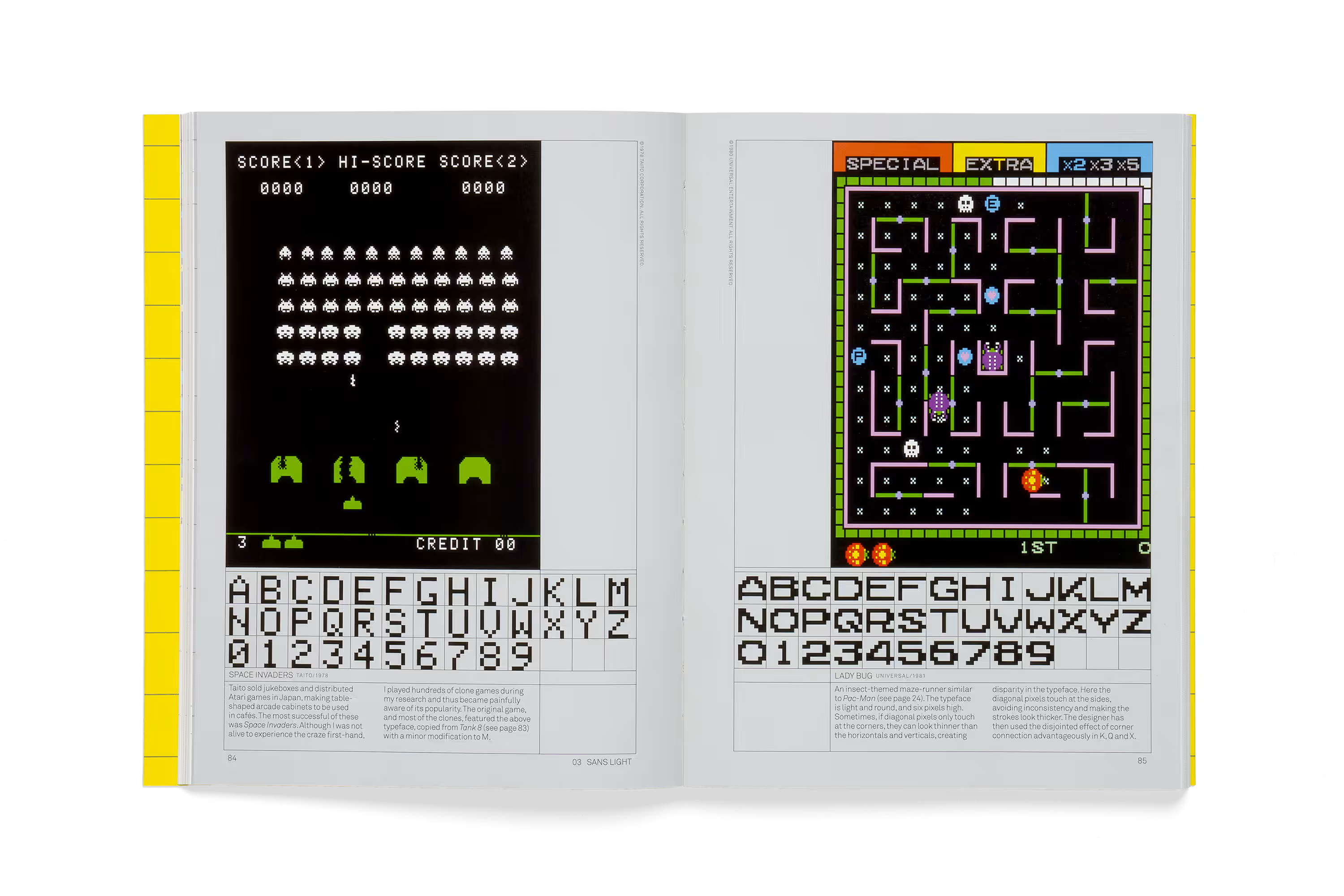Arcade Game Typography