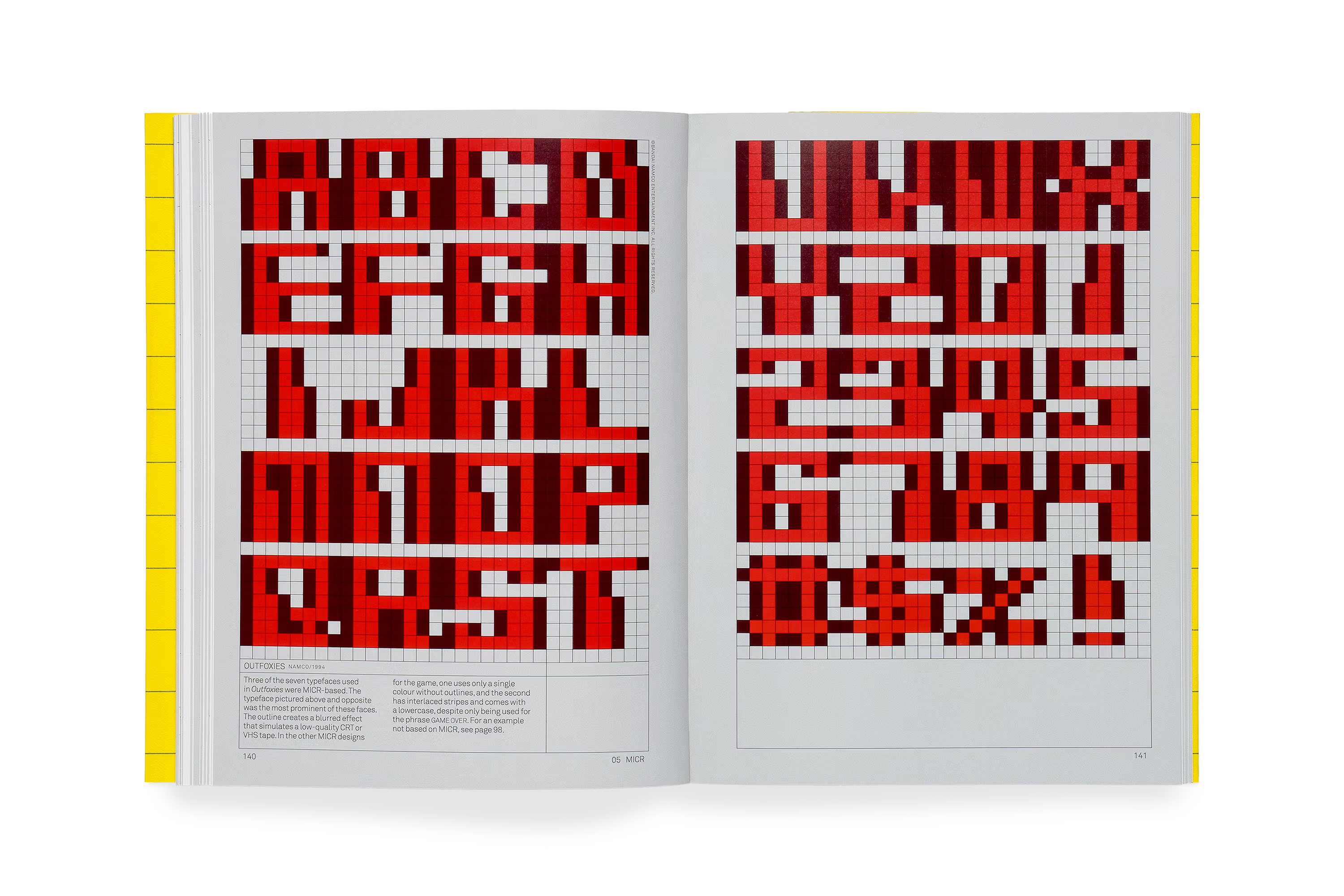 Arcade Game Typography