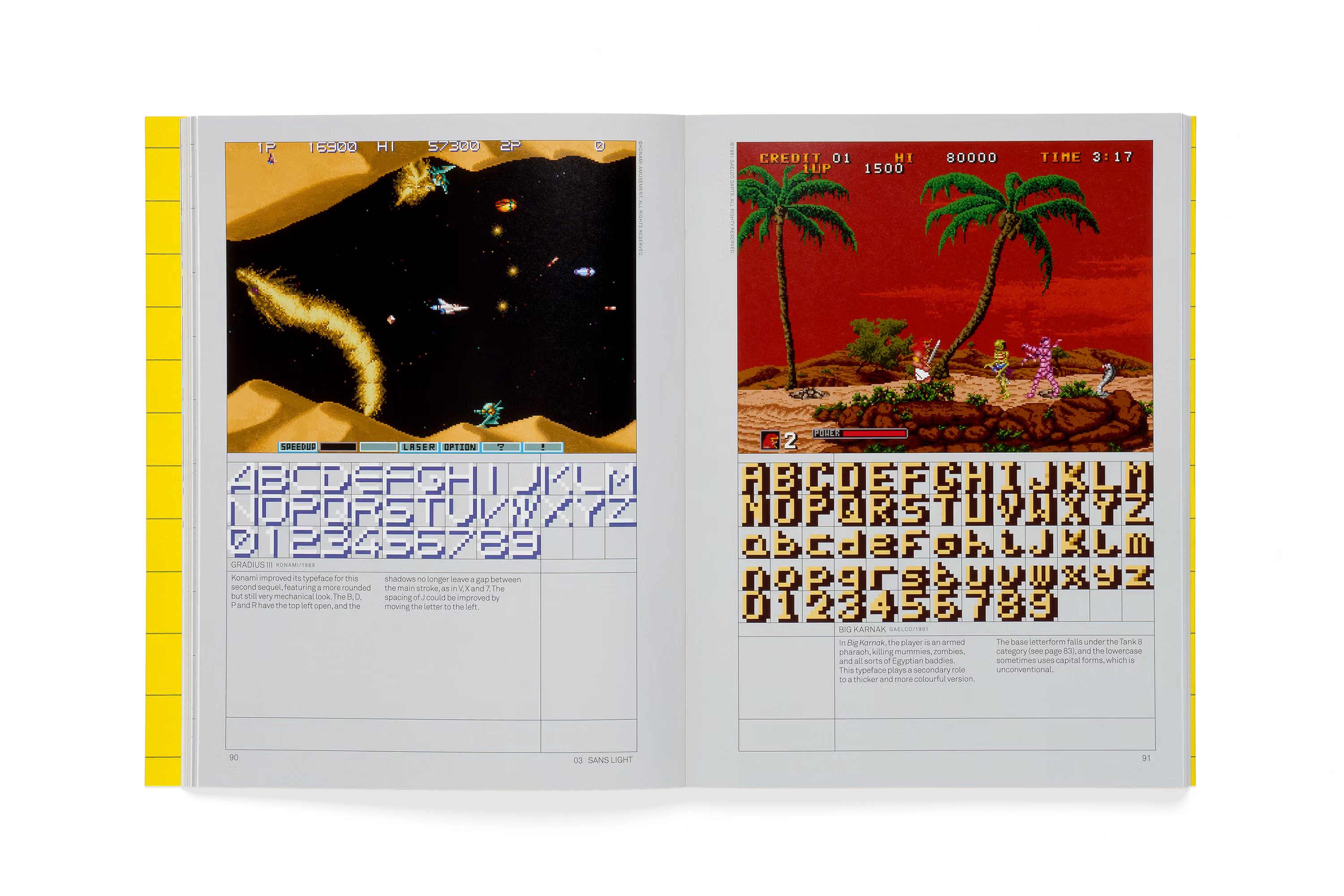 Arcade Game Typography